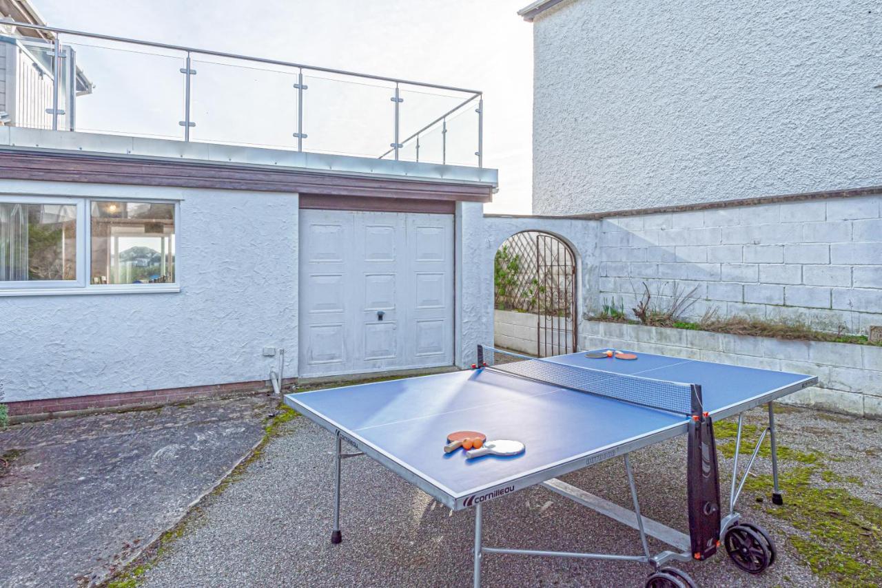 Trearddur Bay - Home With A View And Hot Tub - Sleeps 10 Exteriér fotografie