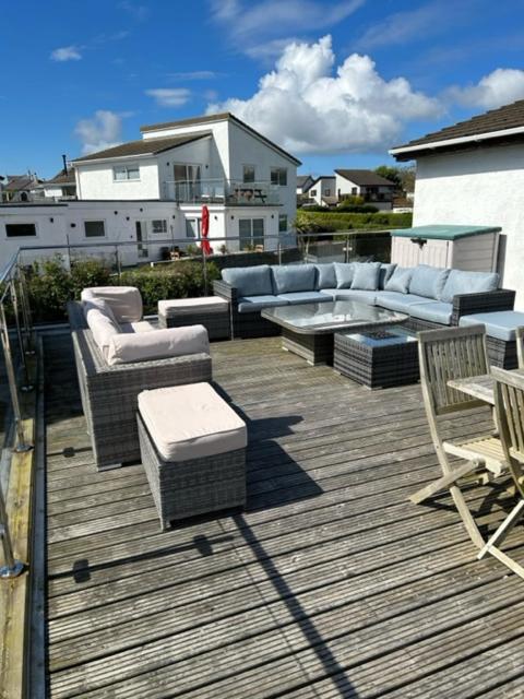 Trearddur Bay - Home With A View And Hot Tub - Sleeps 10 Exteriér fotografie